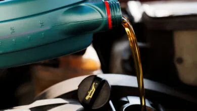 Fresh motor oil