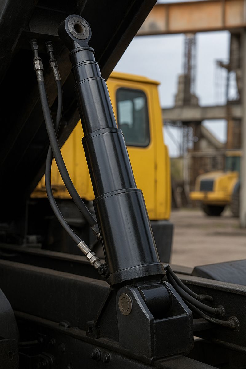 جک هیدرولیک تلسکوپی دو طرفه