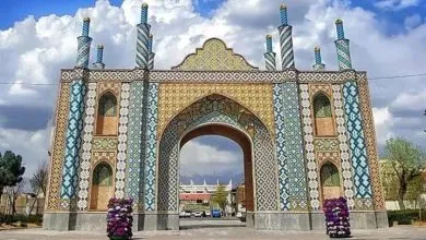 دروازه گمرک تهران در دوره ناصرالدین شاه + عکس