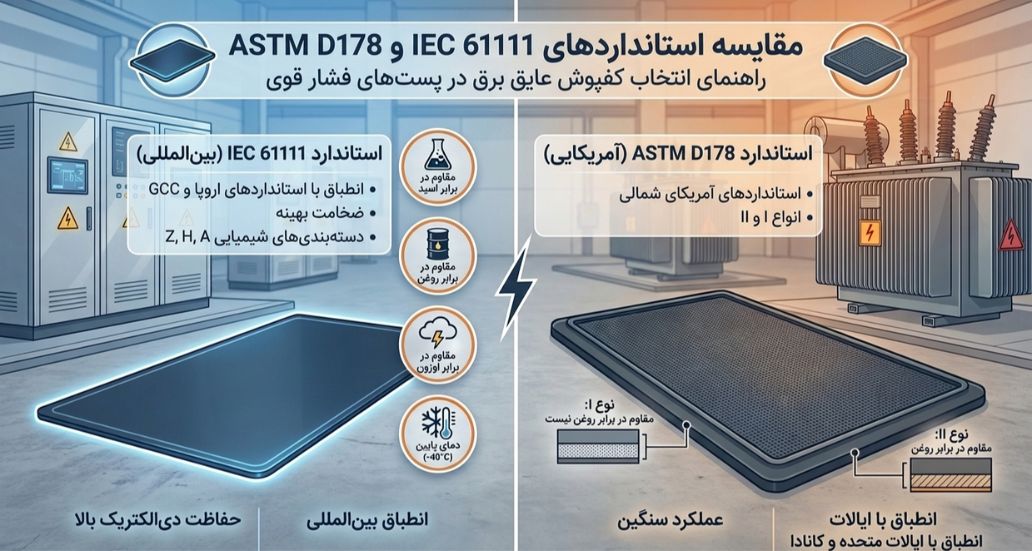 تفاوتهای کلیدی IEC 61111 و ASTM D178